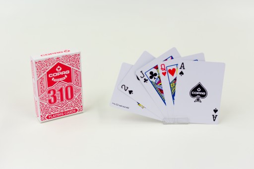 COPAG karty do gry 310 True Linen POKER red