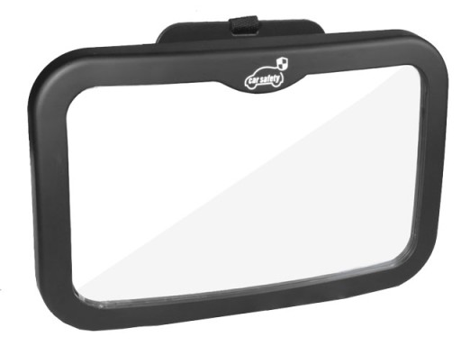 Lusterko do obserwacji dziecka Car Safety 19 cm x 29 cm czarny