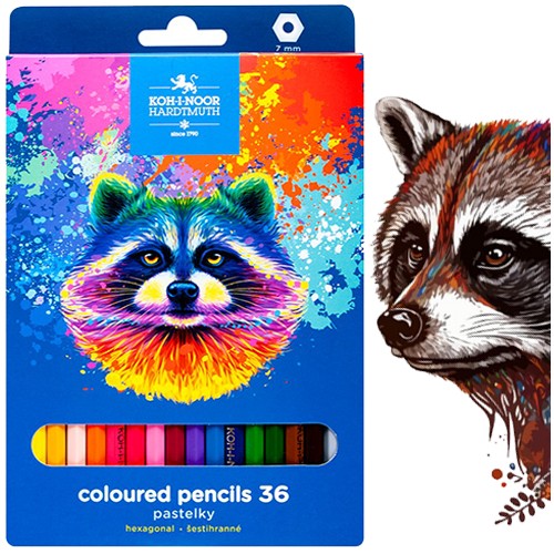 Kredki ołówkowe Koh-I-Noor 36 szt.
