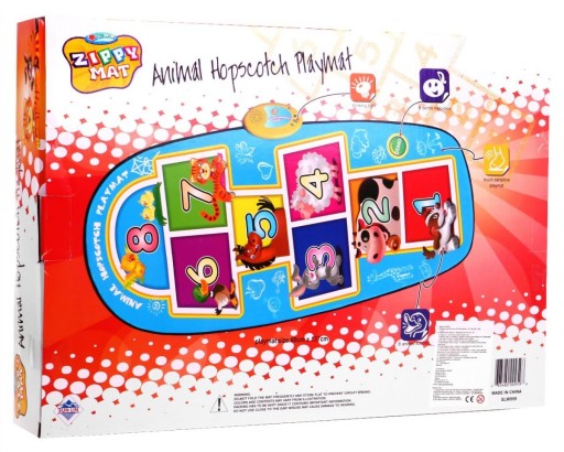 Mata do tańczenia Ramiz Dancing Animal Hopscotch Playmat