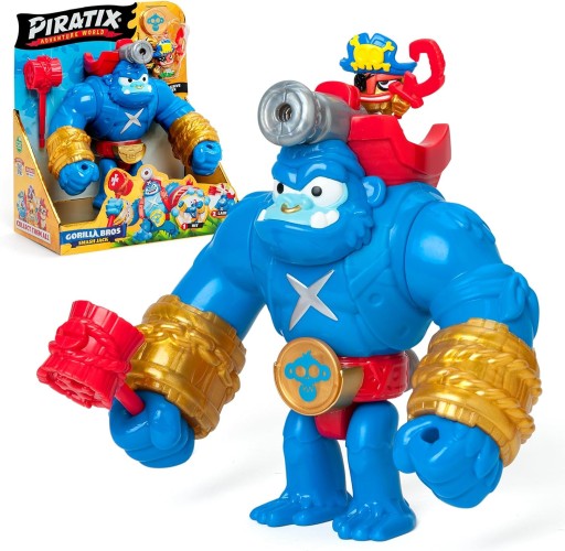 Zestaw Magicbox Piratix Gorilla Bros Smash Jack 4 elementy