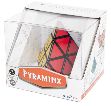 Gra planszowa Łamigłówka zręcznościowa Pyraminx Recent Toys