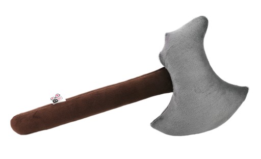 Pluszowa Broń Siekiera, Siekiera Drwala, Zabawka- Handmade - Fundacja GraTY