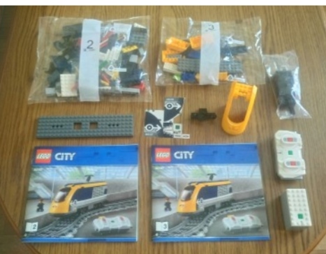 LEGO city 60197 Lokomotywa z kompl.elektroniką