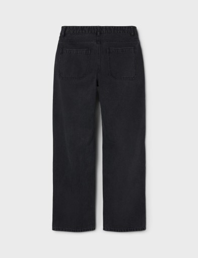 Name It Nlmtoizza Dnm spodnie chłopięce luźne jeansy czarne 170