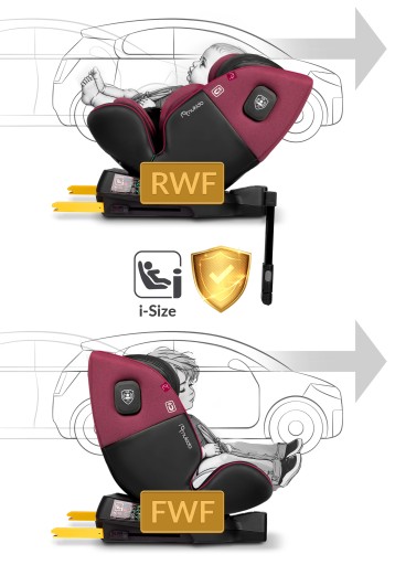 Fotelik samochodowy Nukido Prestige obrotowy ISOFIX 40-150 cm