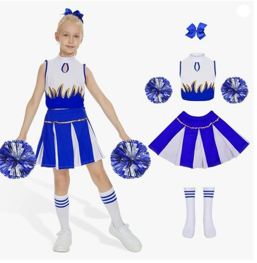 Zdjęcie oferty: Strój Cheerleaderki / Kostium Strój Karnawałowy / 146-152cm