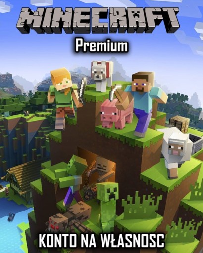 Minecraft premium Java - pełna gra PC Microsoft polski (nie Game Pass) PC