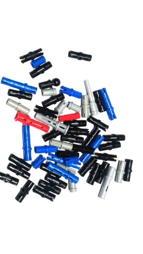 012B. Lego Technic piny łączniki 50-55 szt MIX 10g