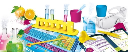 I'm a Genius Chemia na 6 LOGICZNY ZESTAW Doświadczalny Mały CHEMIK Chemia
