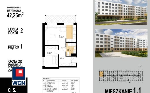 Zdjęcie oferty: Mieszkanie, Głogów, Głogów, 42 m²