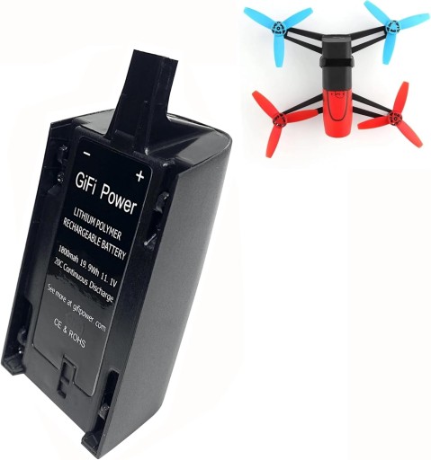 Akumulator LiPo 1800mAh do Parrot Bebop Drone 3.0 Quadcopter Upgrade 11.1V
