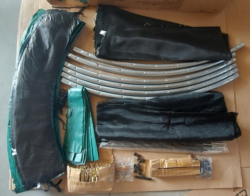 Trampolina z siatką Soprt1 244 cm FT 8 (244-252 cm)