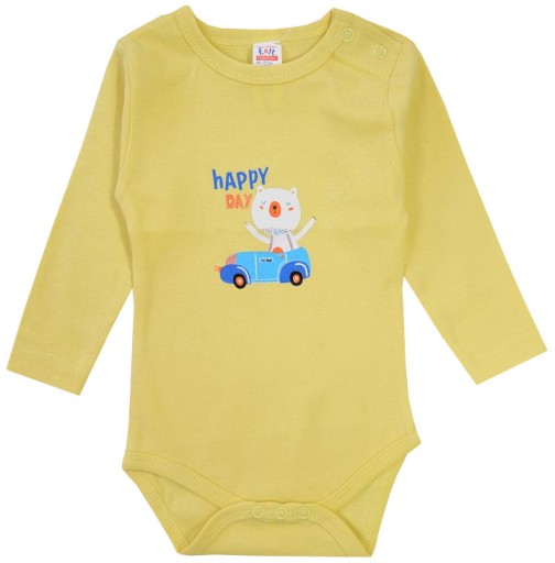 BREEZE BODY DŁUGI rękaw żółte 74 J2Ł