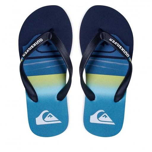 Quiksilver klapki dziecięce tworzywo sztuczne wielokolorowy rozmiar 39