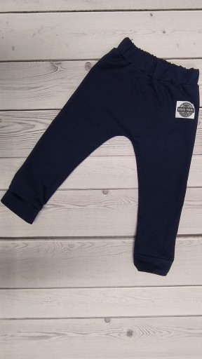 Spodnie dresowe r.86 baggy MIKO