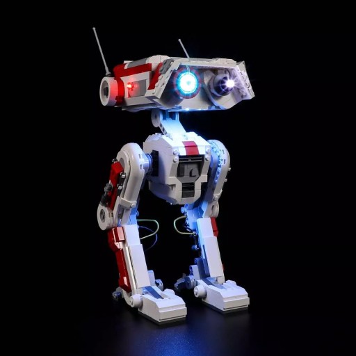 Dedykowany zestaw oświetlenia LED do Lego BD-1 75335 Star Wars