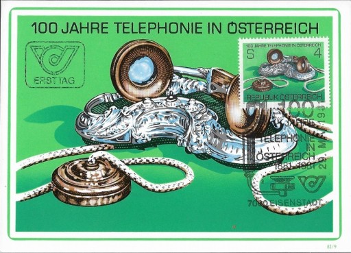 Zdjęcie oferty: Kartka Maksimum - Austria 1981 Mi: AT MK1672