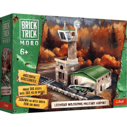 BRICK TRICK 62050 MORO LOTNISKO WOJSKOWE KLOCKI CERAMICZNE BUDUJ Z CEGŁY