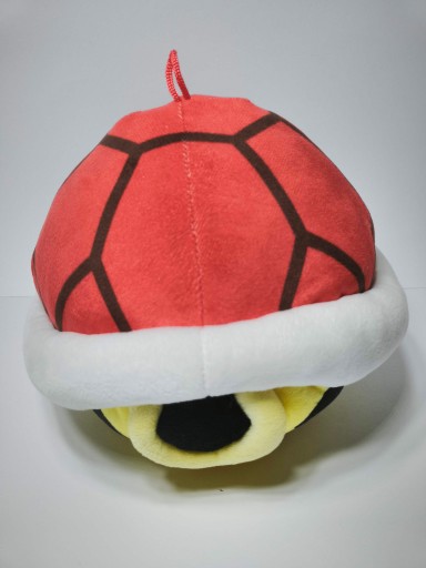Super Mario Kart czerwona skorupa żółwia Plush Grn Shell maskotka 30cm