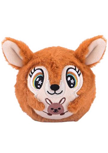 Bouncibles Jumpi pluszowy 8cm kangur brązowy