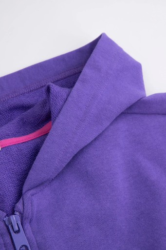 Coccodrillo bluza dziecięca bawełna fioletowy rozmiar 158
