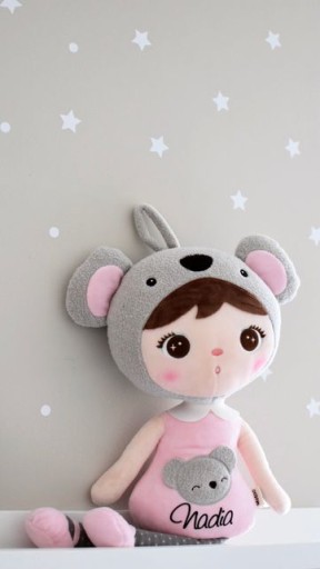 Lalka Metoo Koala z imieniem urodziny