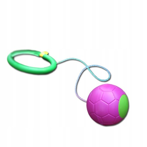HULA HOP NA NOGĘ SKAKANKA KÓŁKO SKIPPER DLA DZIECI 70CM
