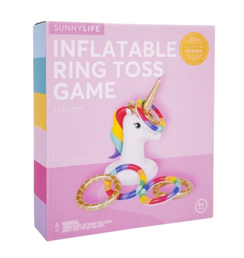 Inflatable Ring Toss Game - Unicorn SunnyLife