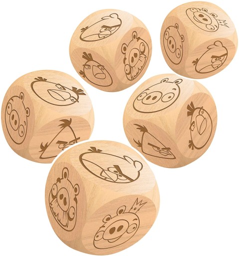 TACTIC GRA PLENEROWA ANGRY BIRDS XL YATZY 5 KOŚCI