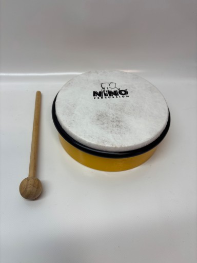 Nino Percussion Instrument perkusyjny mały bęben ręczny dla dzieci 15cm