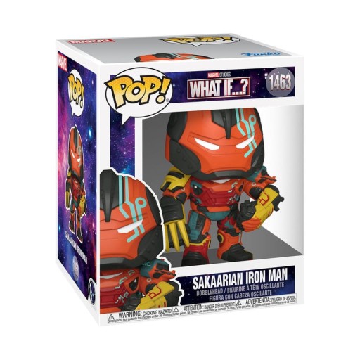 What If...? Oversized POP! Animation Vinyl Figure Sakaarian Iron Man 1
