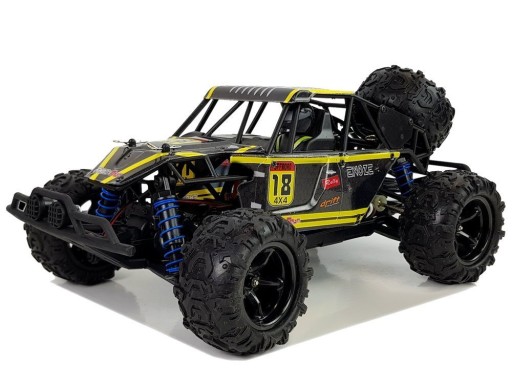 SAMOCHÓD TERENOWY AUTKO ZDALNIE STEROWANE POJAZD PILOT R/C ŻÓŁTY