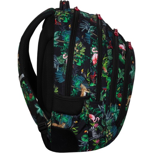 Plecak szkolny wielokomorowy CoolPack różowy, wielokolorowy, zielony 28 l