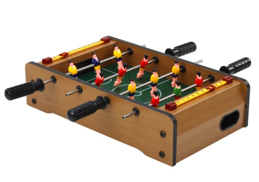 PIŁKARZYKI DREWNIANY MINI STÓŁ DO GRY FOOTBALL GRA ZRĘCZNOŚCIOWA 36X21,5x9