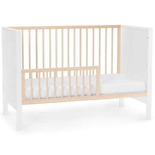 Łóżeczko drewniane Kinderkraft Mia 60 x 120 cm biały