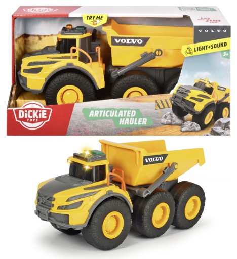 DICKIE Wywrotka Światło Dźwięk Construction Volvo