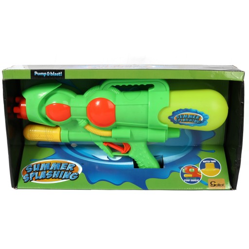 PISTOLET NA WODĘ 37 cm ZIELONY psikawka