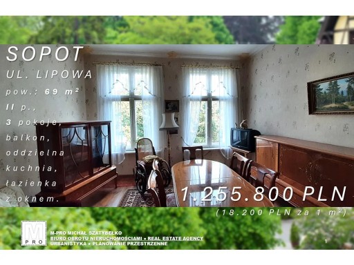 Zdjęcie oferty: Mieszkanie, Sopot, Dolny, 69 m²