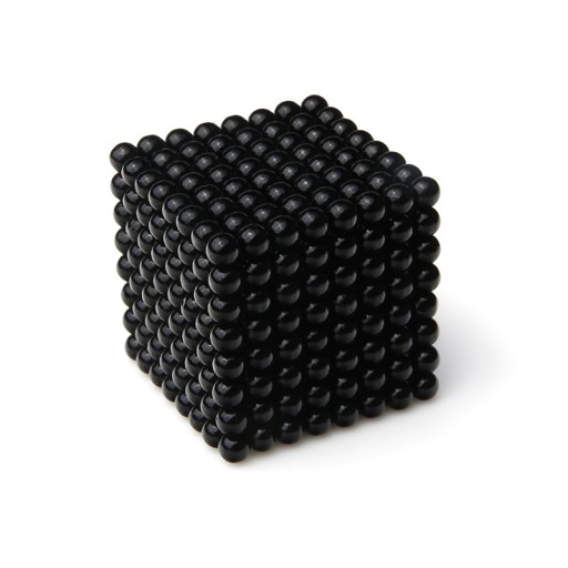 Kulki Magnetyczne 5 mm duże 512 szt Czarny