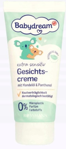 Babydream krem pielęgnacyjny dla niemowląt 100 ml