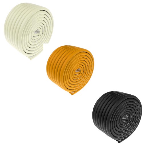 3 Colors children ty Desk Edge Guards Soft Bumper White