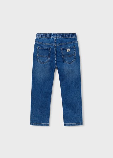 MAYORAL 3564 SPODNIE JOGGERY JEANS NA GUMCE r.122