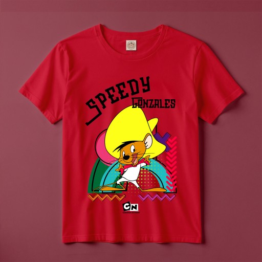 Koszulka dziecięca Speedy Gonzales Tshirt M 140cm +Tatuaże