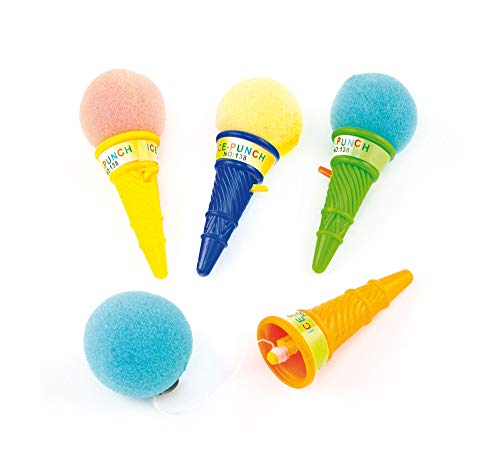 Baker Ross ET411 Ice Cream Sponge Poppers (Pack of 6)