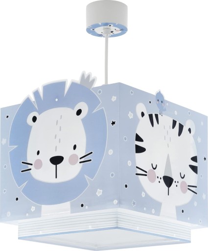 Lampa sufitowa Dalber E27 niebieski