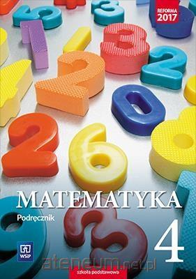 OKŁADKA NA PODRĘCZNIK DO MATEMATYKI KLASA 4 WYDAWNICTWO WSIP