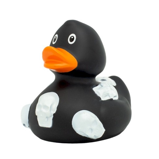 3D SKULL DUCK Czaszka 3DGumowa kaczka do kąpieli,kolekcjonerska Lilalu 2425