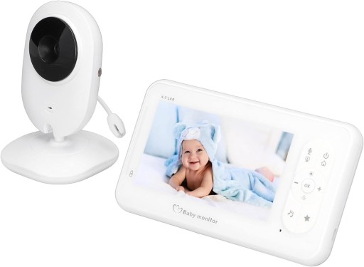 Baby Monitor, COOAU 5 calowy Bezprzewodowe Video B