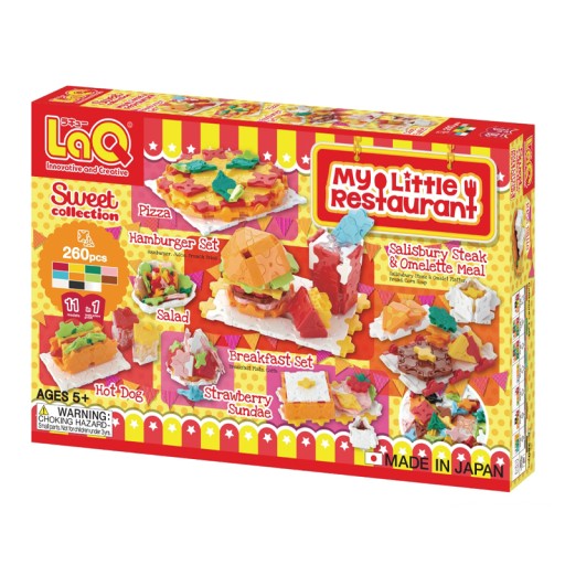 Klocki konstrukcyjne LaQ Sweet Collection My Little Restaurant 260 el.